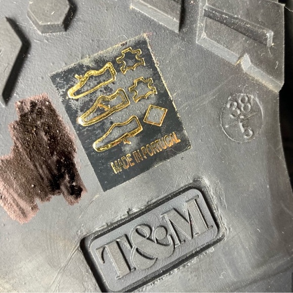 Ted & Muffy Triton Lug Sole Leather Tall Riding Boots - Picture 12 of 15